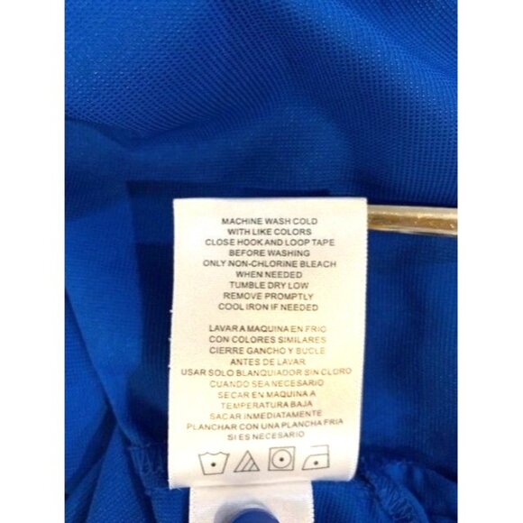 Realtree Fishing Men's Blue Short Sleeve Button-Up Shirt 2XL Polyester - Picture 9 of 9